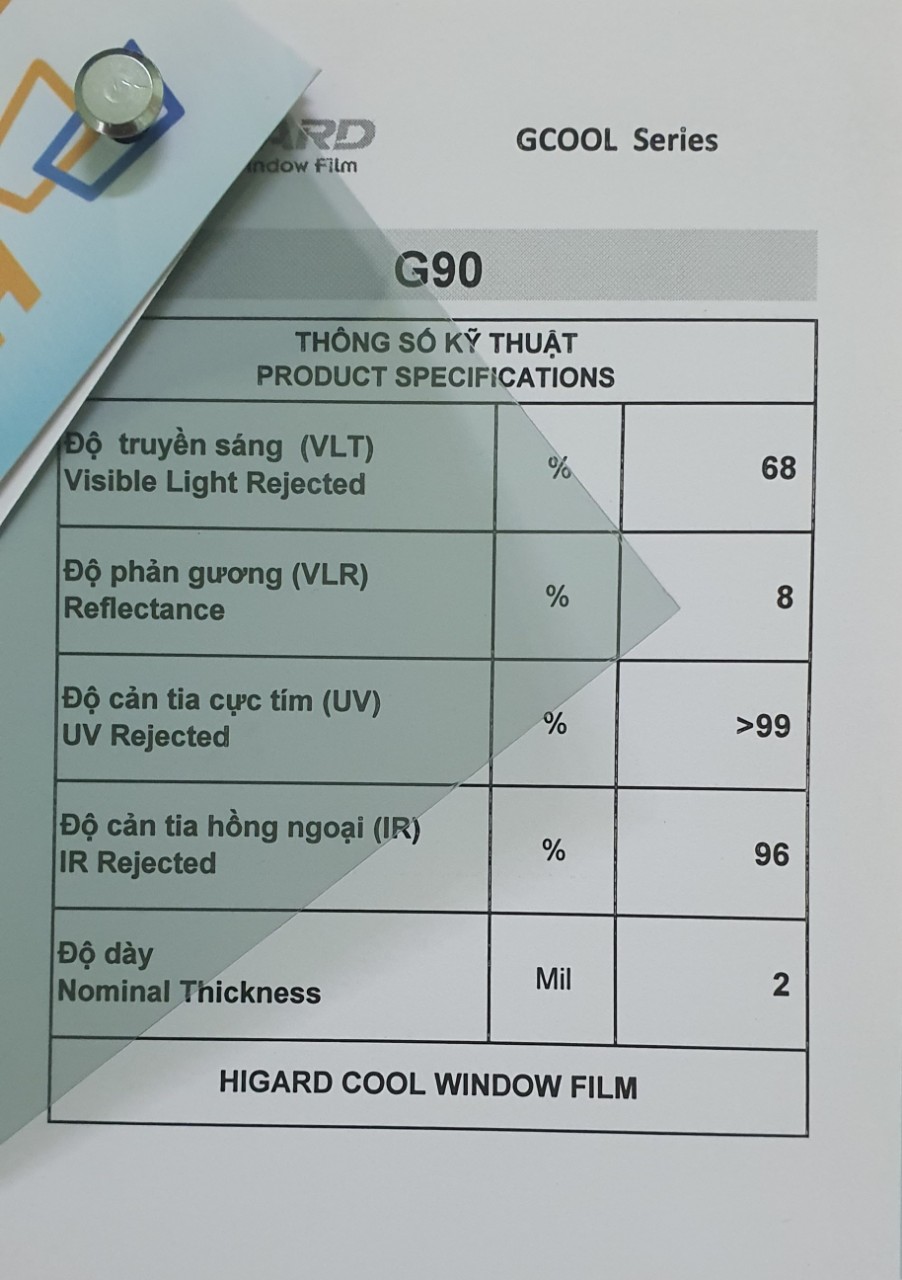 G90 - Sesries Gcool cách nhiệt toàn diện G90 - Sesries Gcool cách nhiệt toàn diện