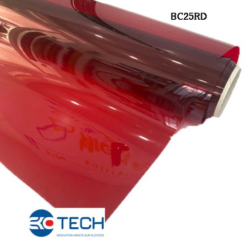 Phim cách nhiệt trang trí màu đỏ