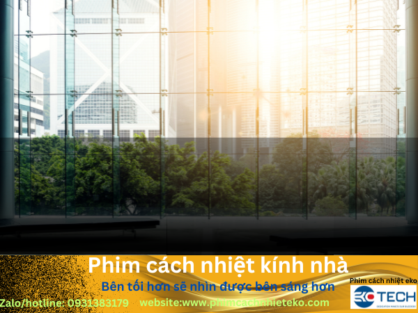 phim cách nhiệt nhà kính-ngăn chặn nắng nóng kính nhà